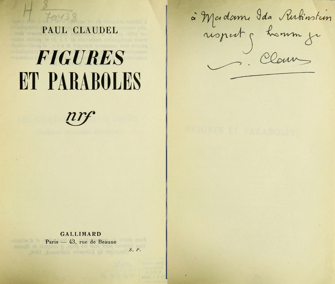 French Autographs in the Collection of the National Library of Belarus