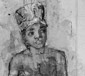 “Enfant negre”, Edouard Esmond, Esquisse en huile, 101 x  81 cm, ERR ID: ESM 20